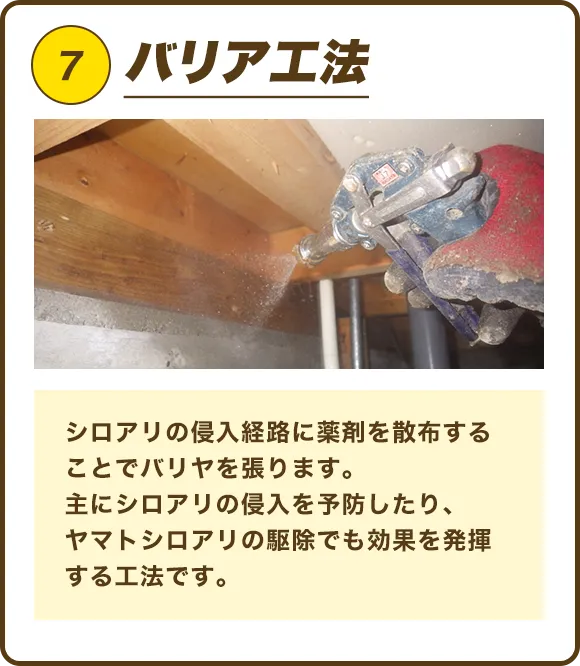 ⑦ベイト工法