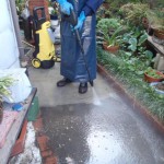 玄関回りの清掃