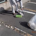 小倉北区にてマンションの掃除
