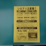 チラシ配布