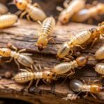 床が軋む シロアリ