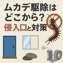 ムカデ駆除