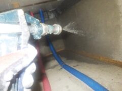 シロアリ駆除　再消毒　豊前市