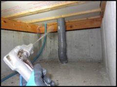 シロアリ駆除　再消毒　飯塚市