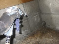 シロアリ駆除　再消毒　嘉麻市