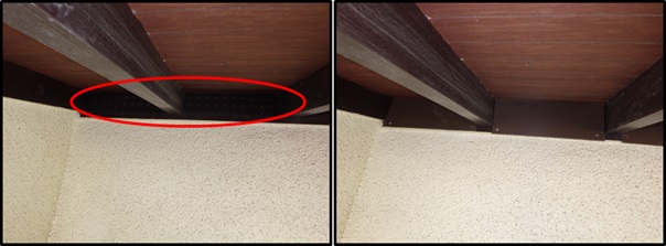 イタチ駆除 芦屋町