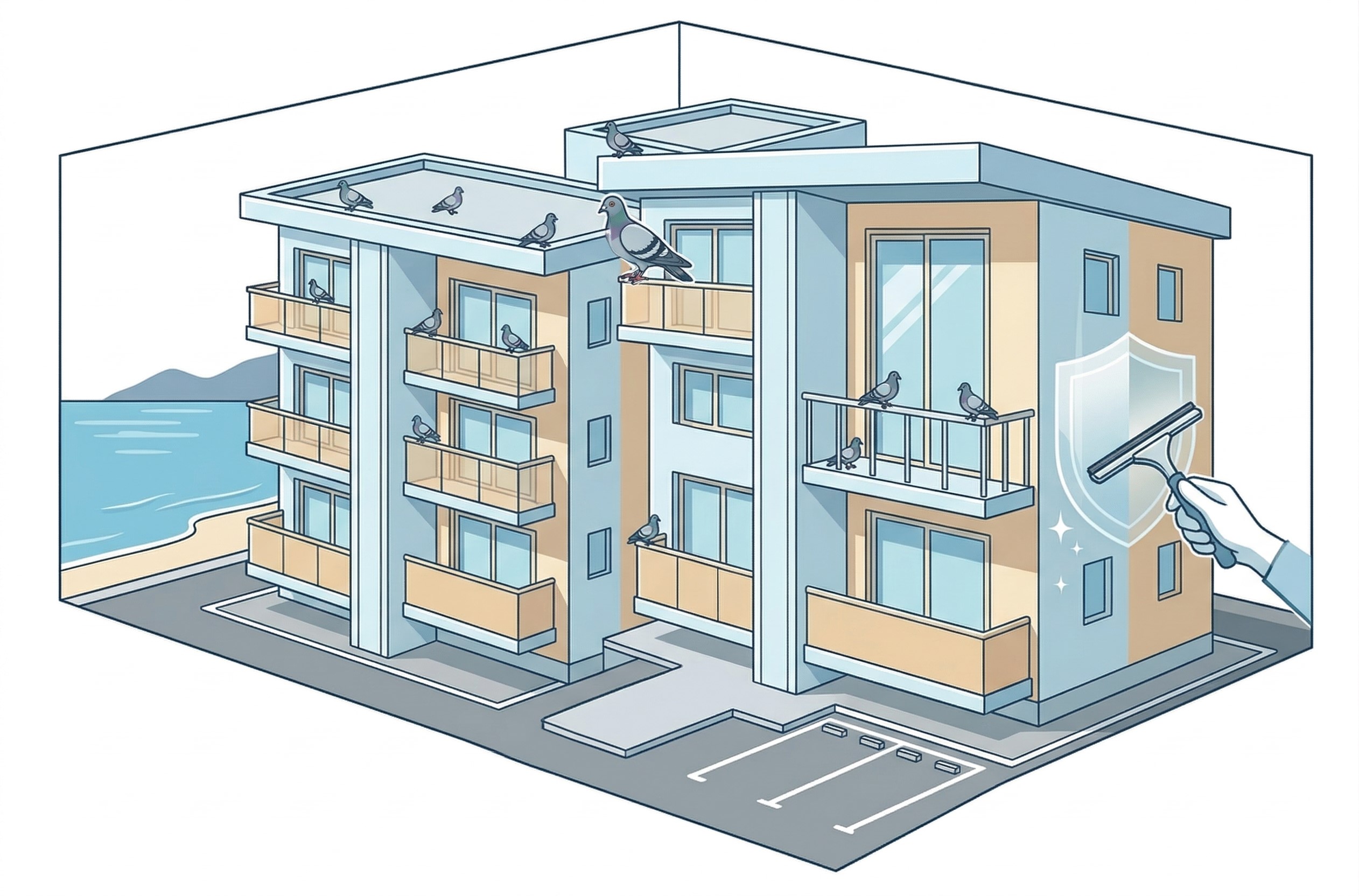 ハト ビル 福津市