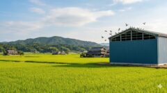 ハト 倉庫 筑前町
