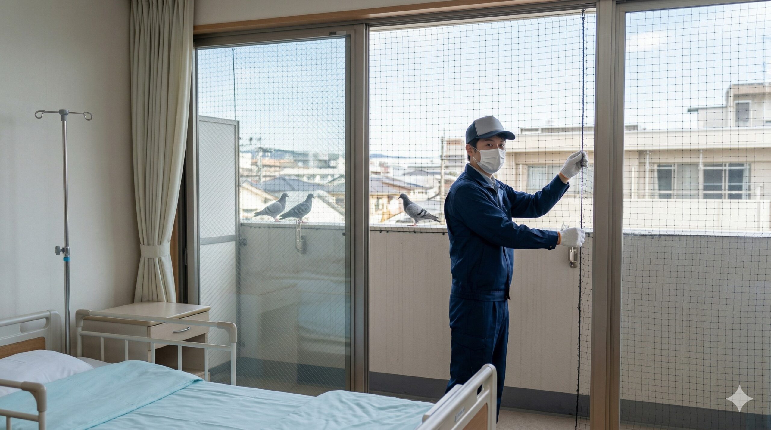 ハト 病院 北九州市