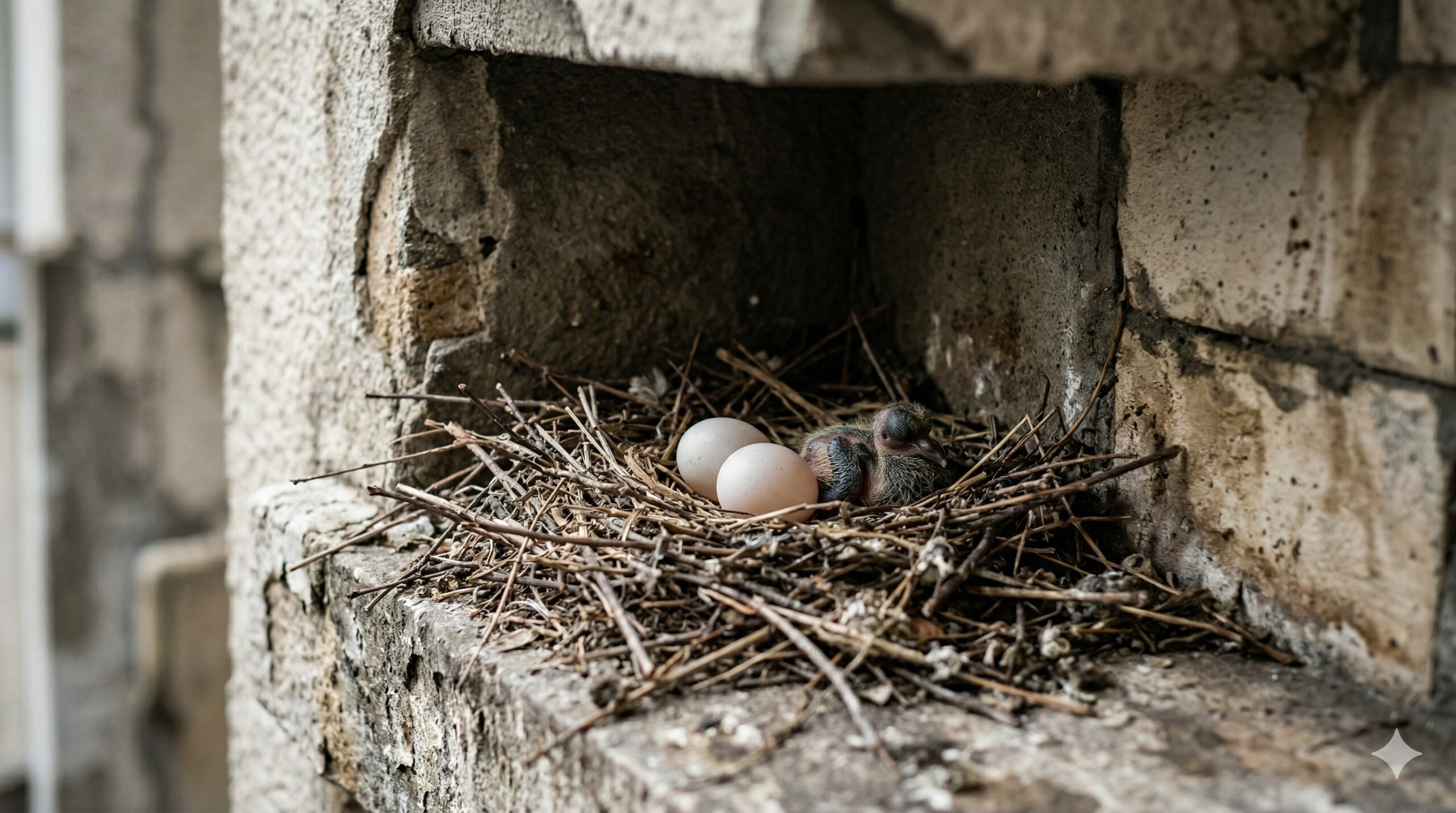 ハト 一軒家 北九州市
