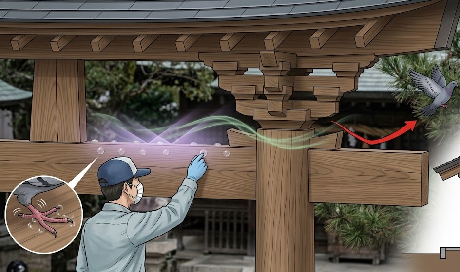 ハト 神社 飯塚市