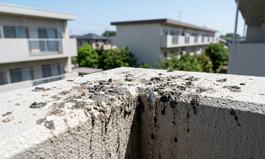 ハト フン 古賀市