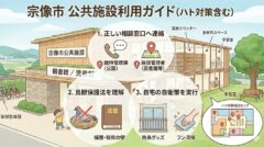 ハト 公共施設 宗像市