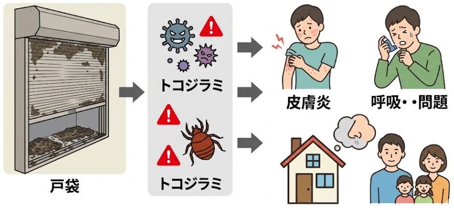 コウモリを放置する健康被害リスク