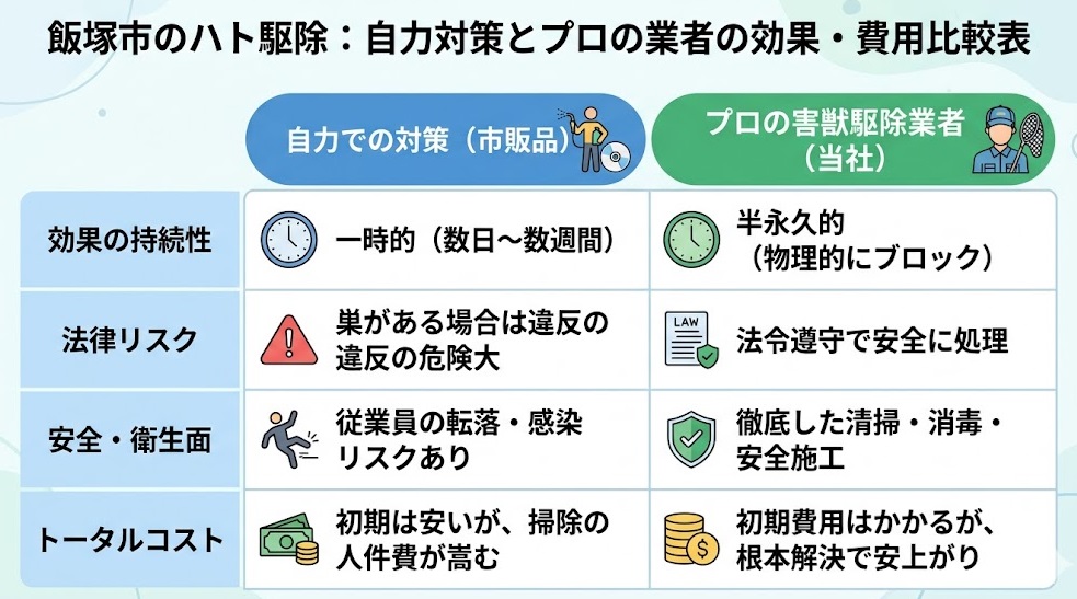 ハト バックヤード 飯塚市