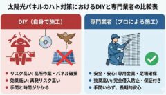 ハト 太陽光パネル 福岡市東区