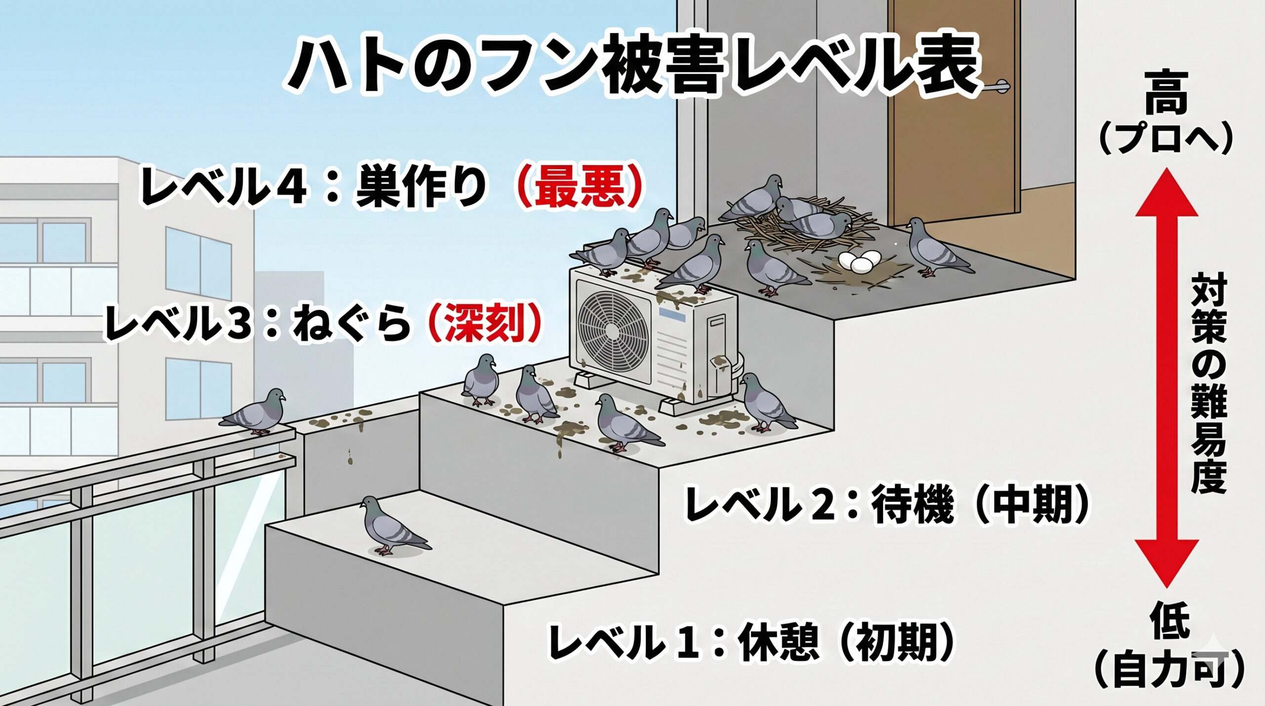 ハト フン 京都郡