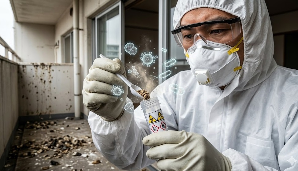 ハト フン 宮若市