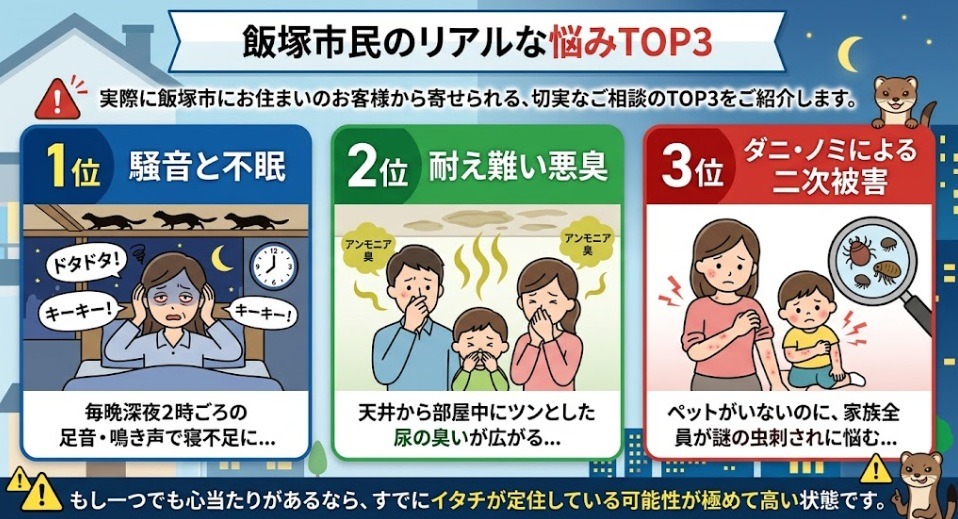 飯塚市民のリアルな悩み