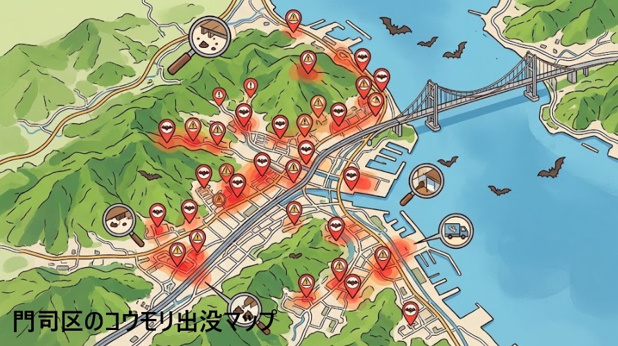 門司区のコウモリ駆除